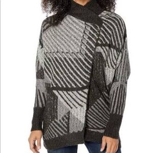 PrAna Celadine grey print sweater